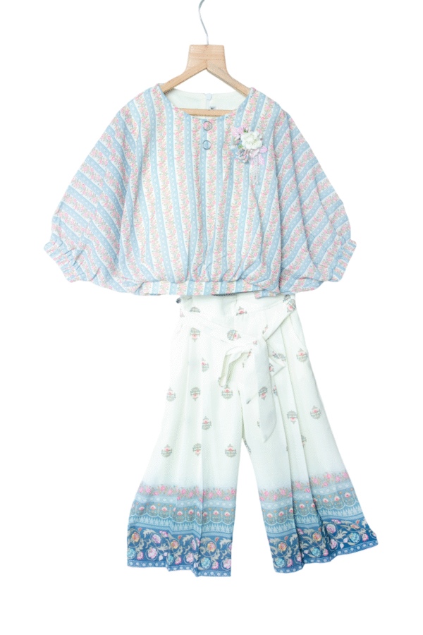 Crop Top Palazzo Pant